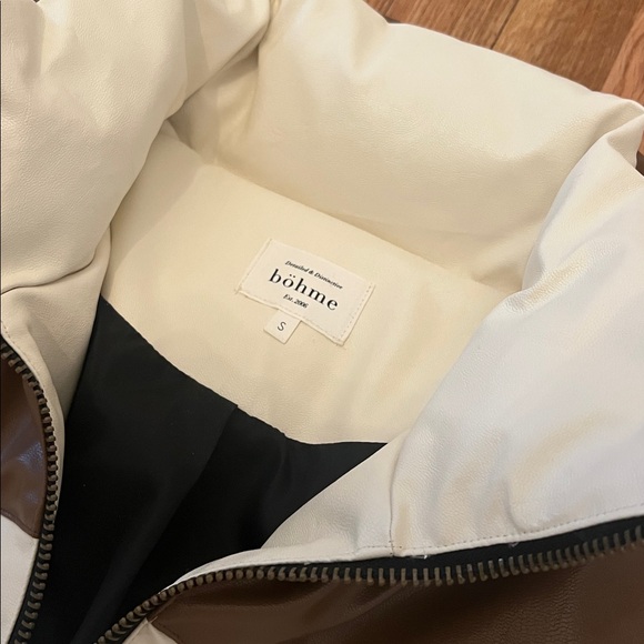 Women’s Brown and Cream Jacket - Picture 2 of 3